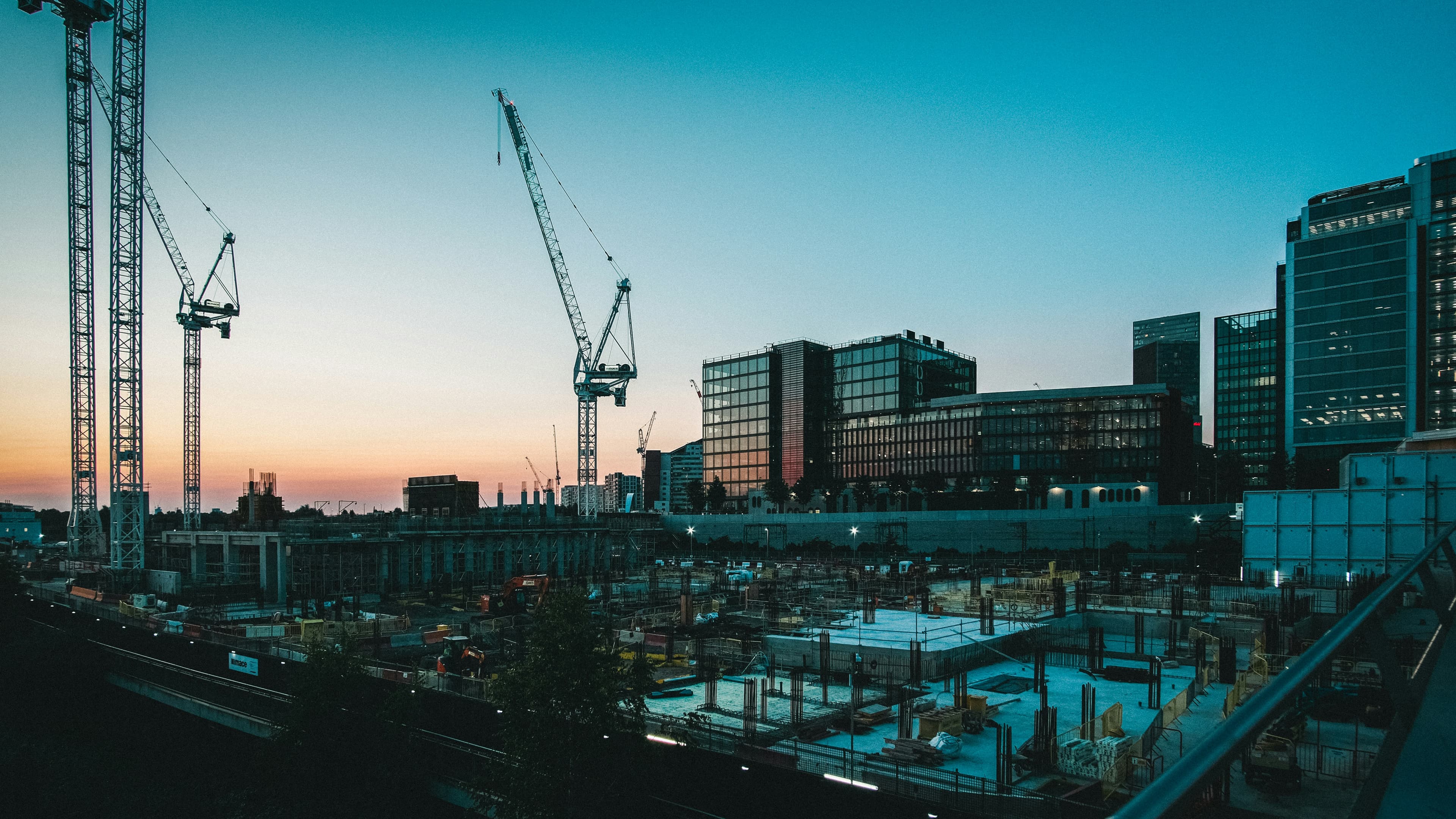 Proyecto de construcción urbano