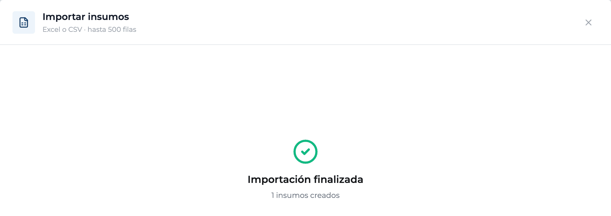 Step 5: Import