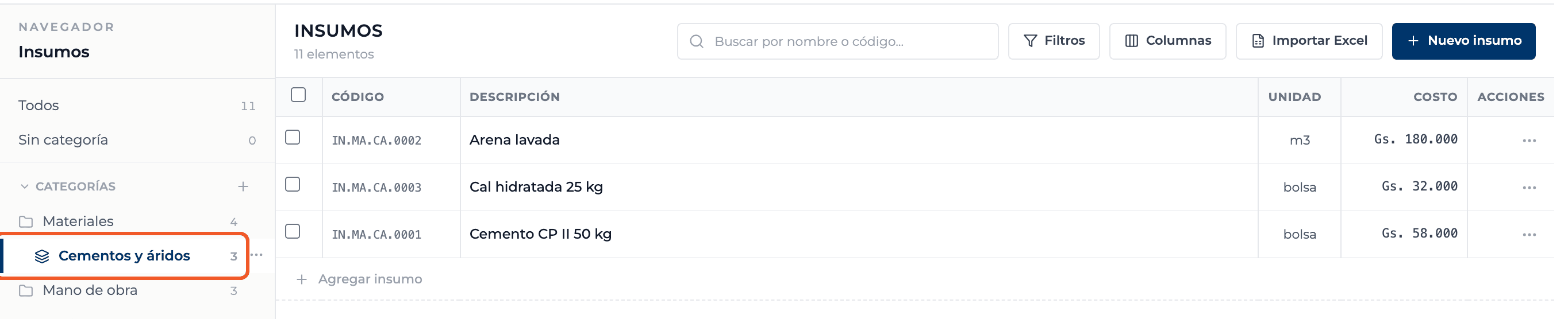 Step 1: Choose the category