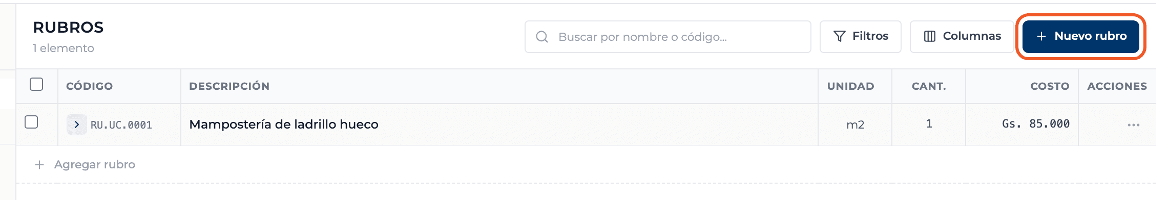 Step 1: Open the line items tab