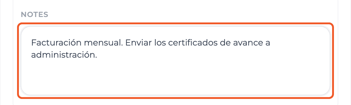Step 5: Leave internal notes
