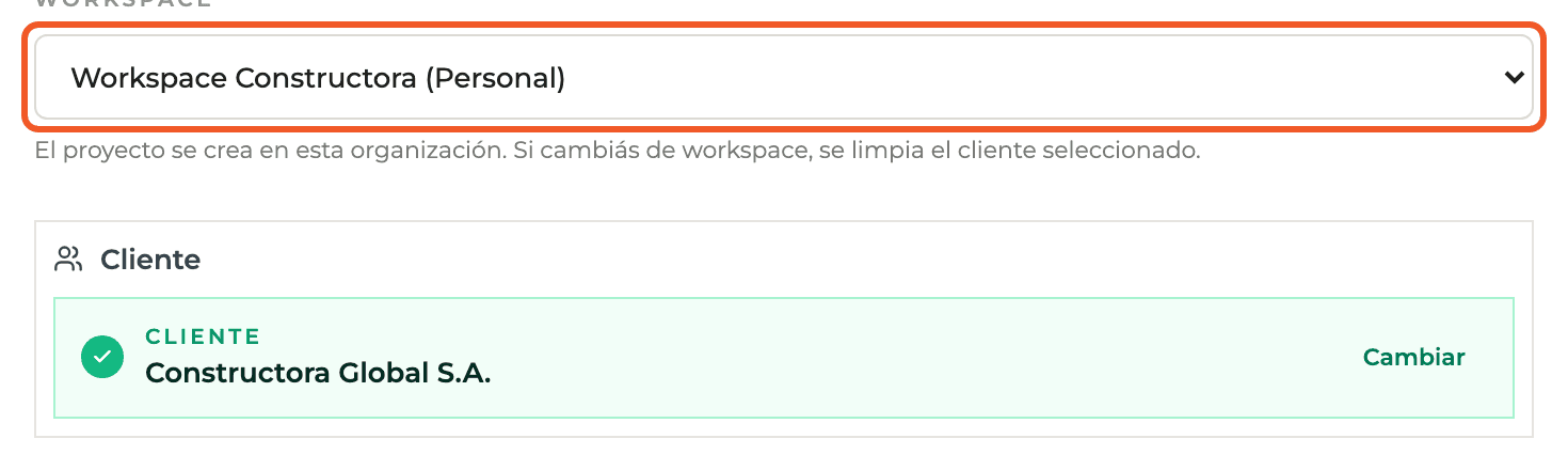 Paso 3: Asignalo a tus proyectos