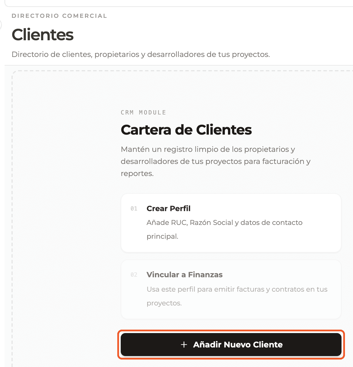 Paso 1: Si todavía no tenés clientes