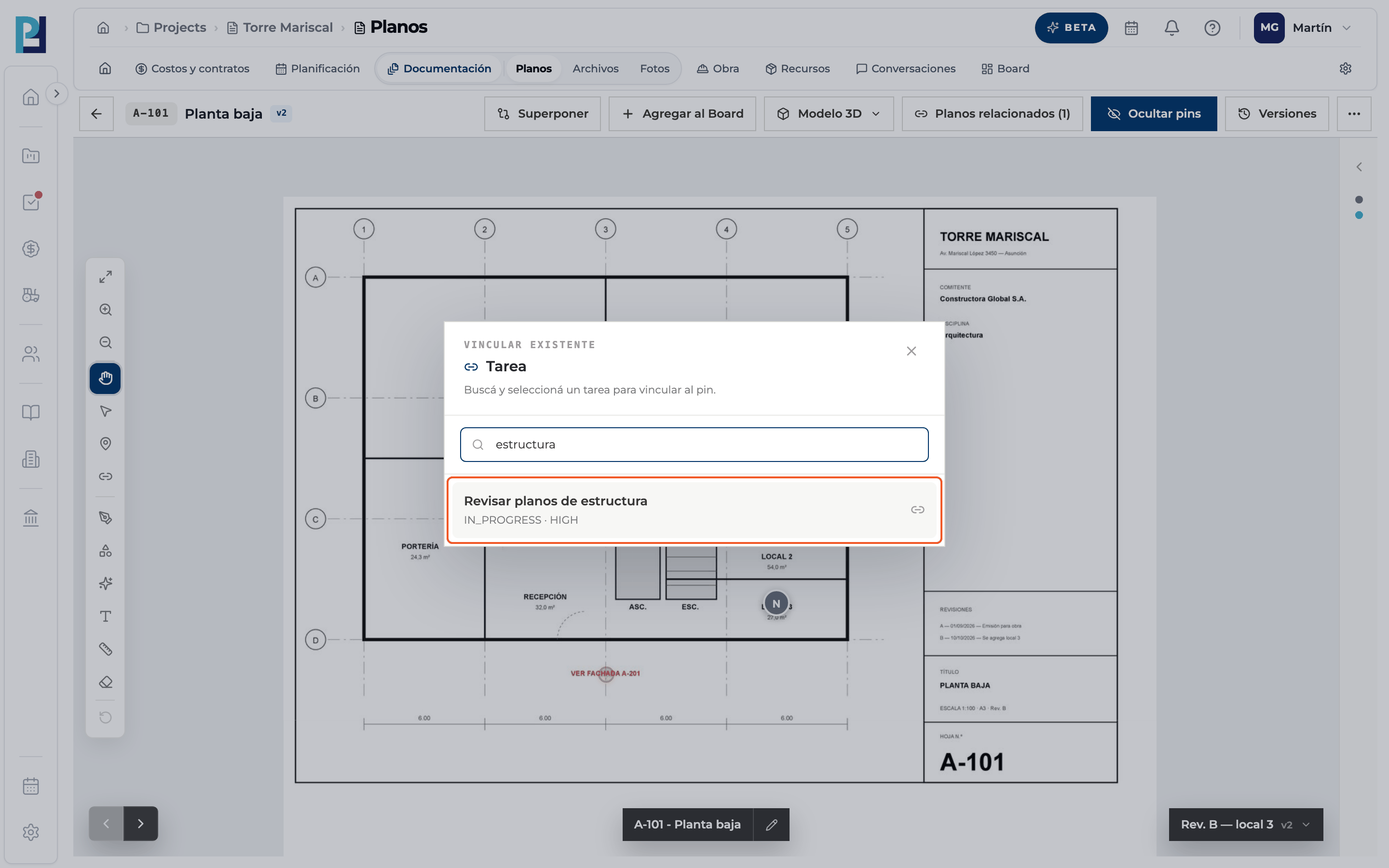 Paso 5: Vinculá un registro existente