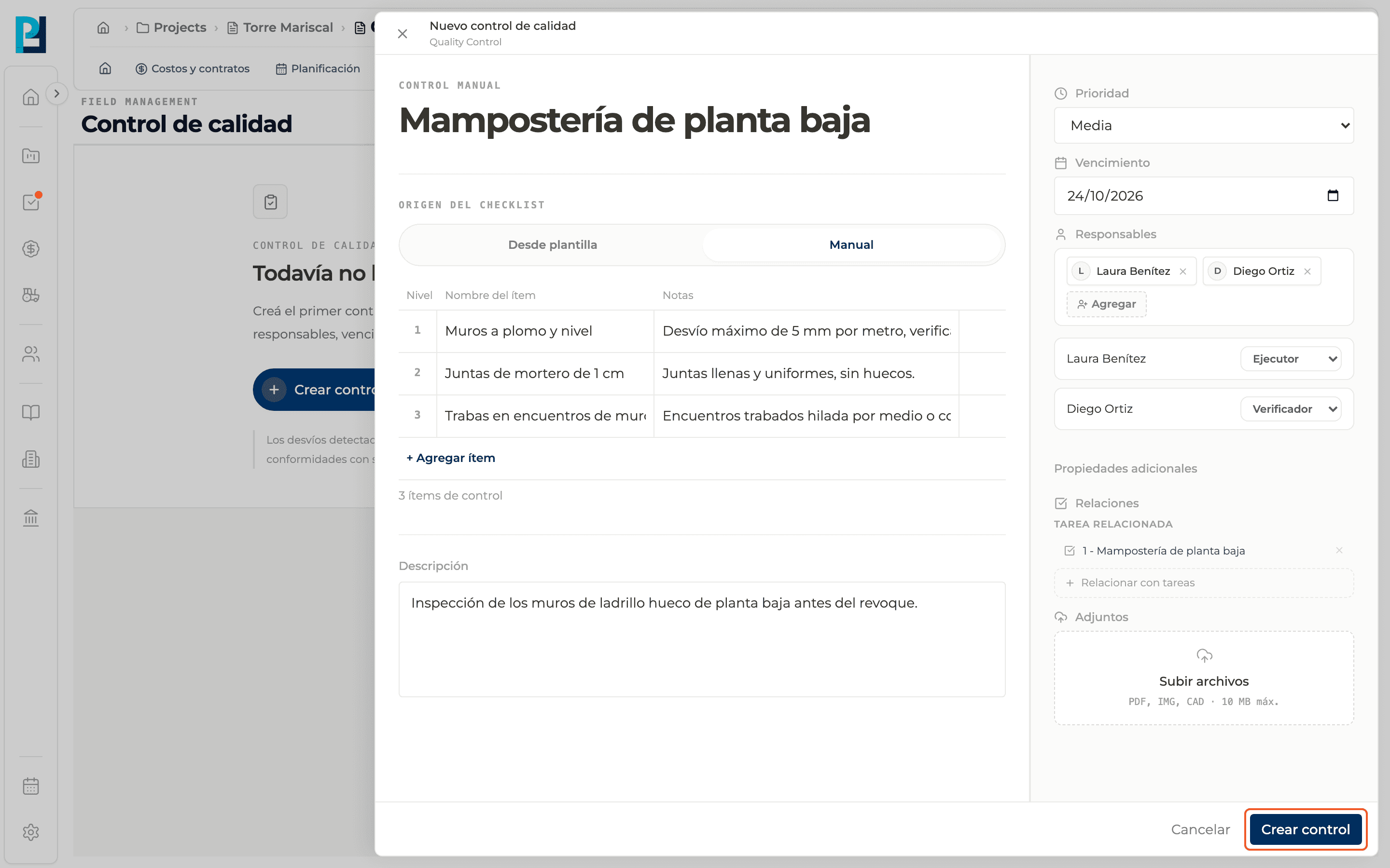 Paso 7: Creá el control