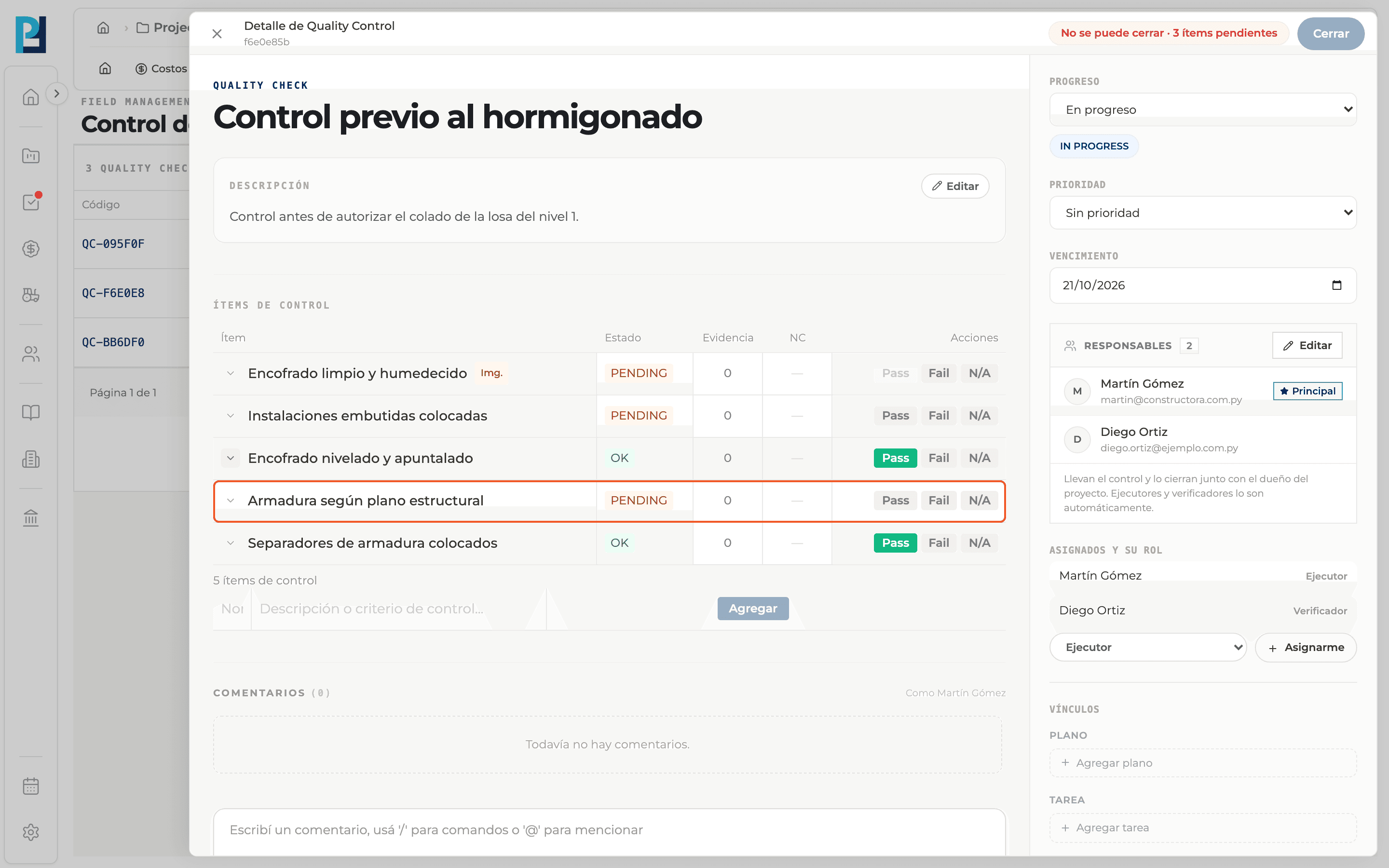 Paso 1: Ubicá el ítem
