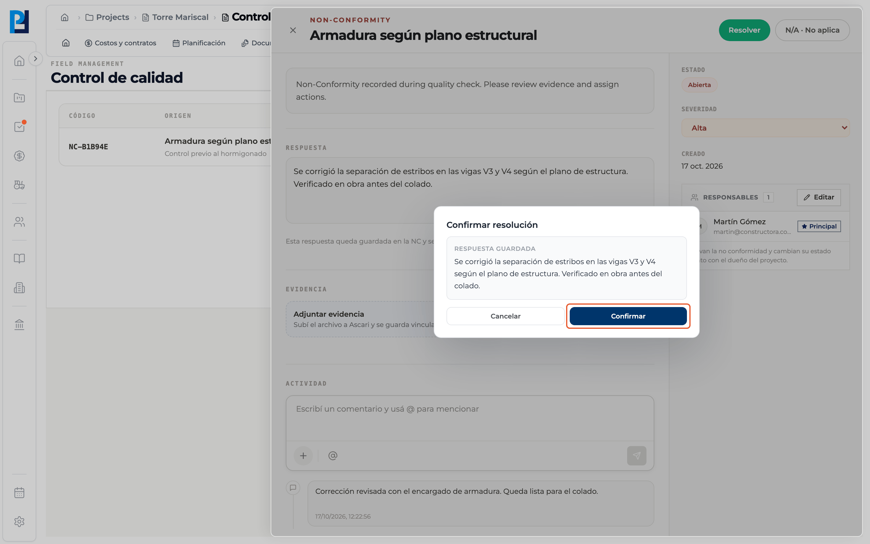 Step 7: Resolve