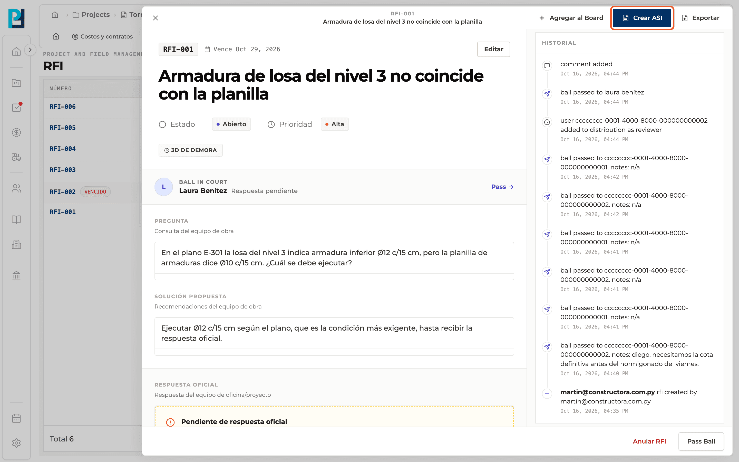 Paso 3: Creá un ASI
