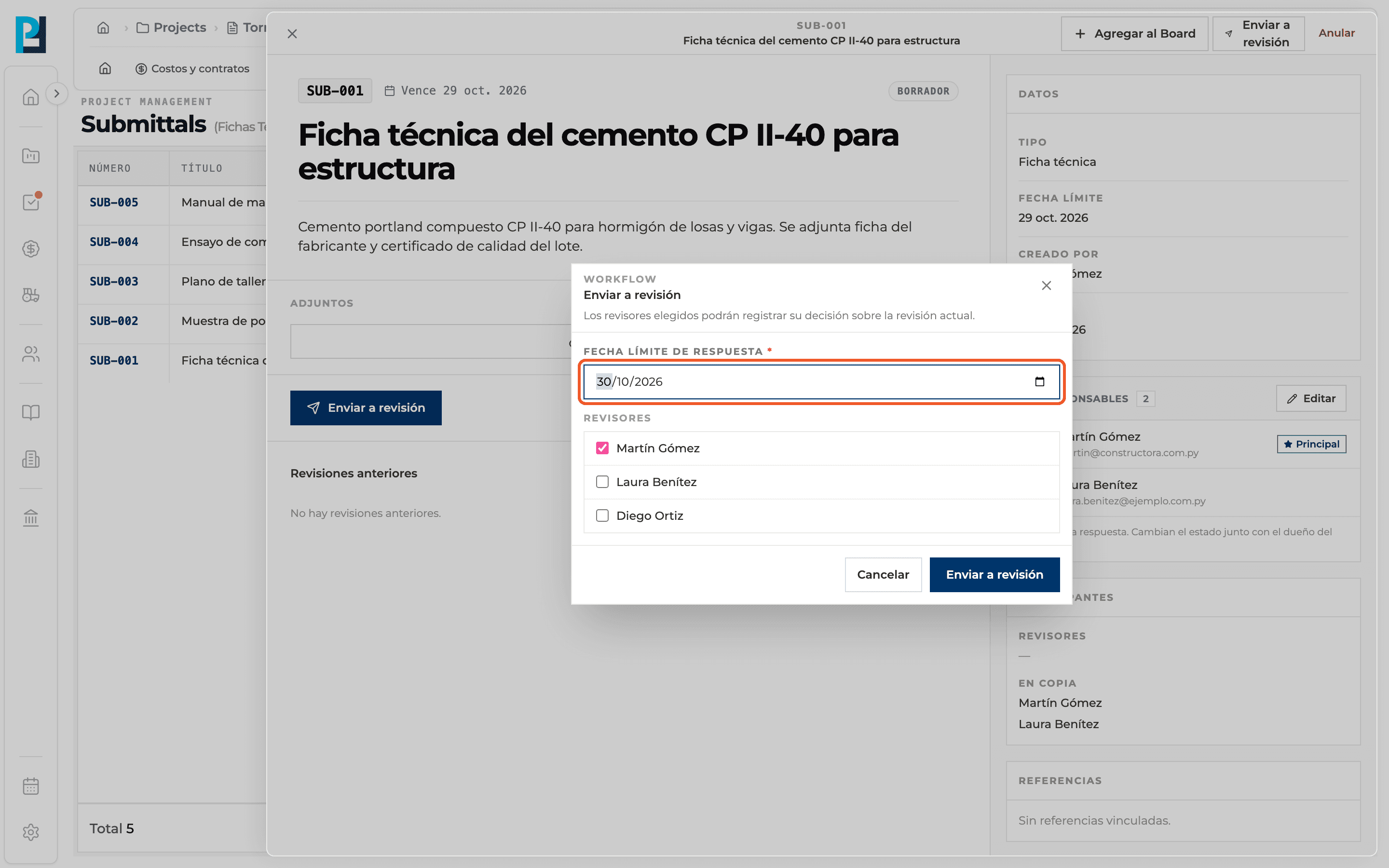 Paso 3: Definí la fecha límite