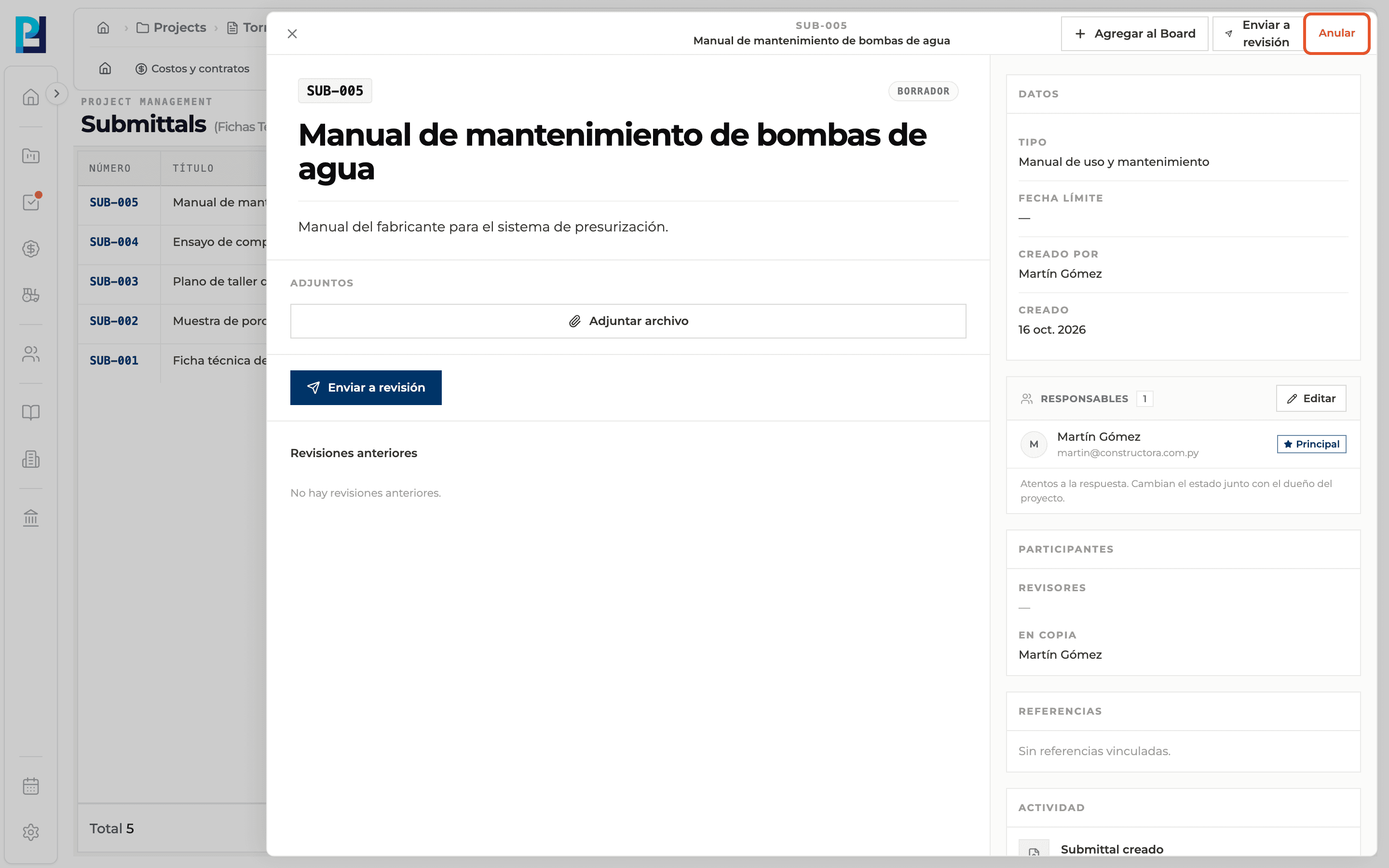 Paso 1: Abrí la ficha