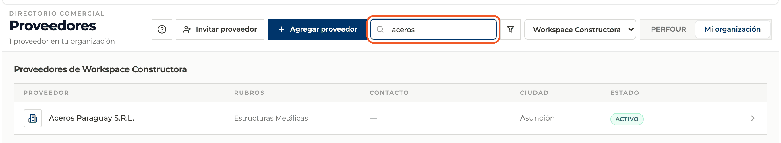 Step 1: Search