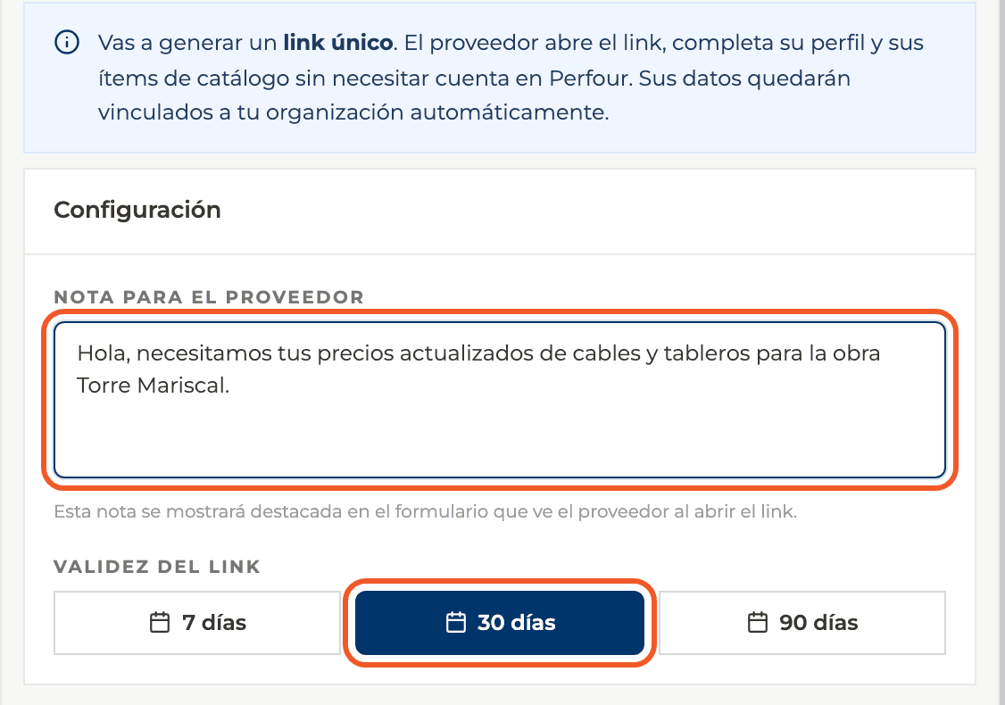 Paso 1: Configurá la invitación