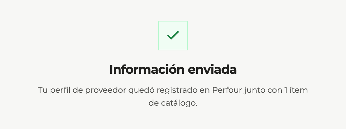 Paso 7: Envía la información