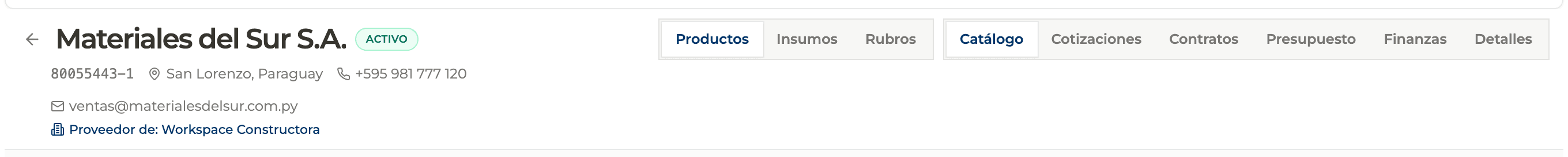 Paso 5: Abrí un proveedor